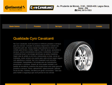 Tablet Screenshot of cyrocavalcanti.com.br